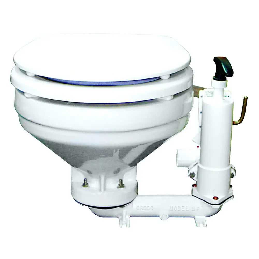 GROCO HF Series Hand Operated Marine Toilet [HF-B] - Marine Sanitation