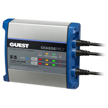 Guest On-Board Battery Charger 10A / 12V - 2 Bank - 120V Input [2711A] - Battery Chargers