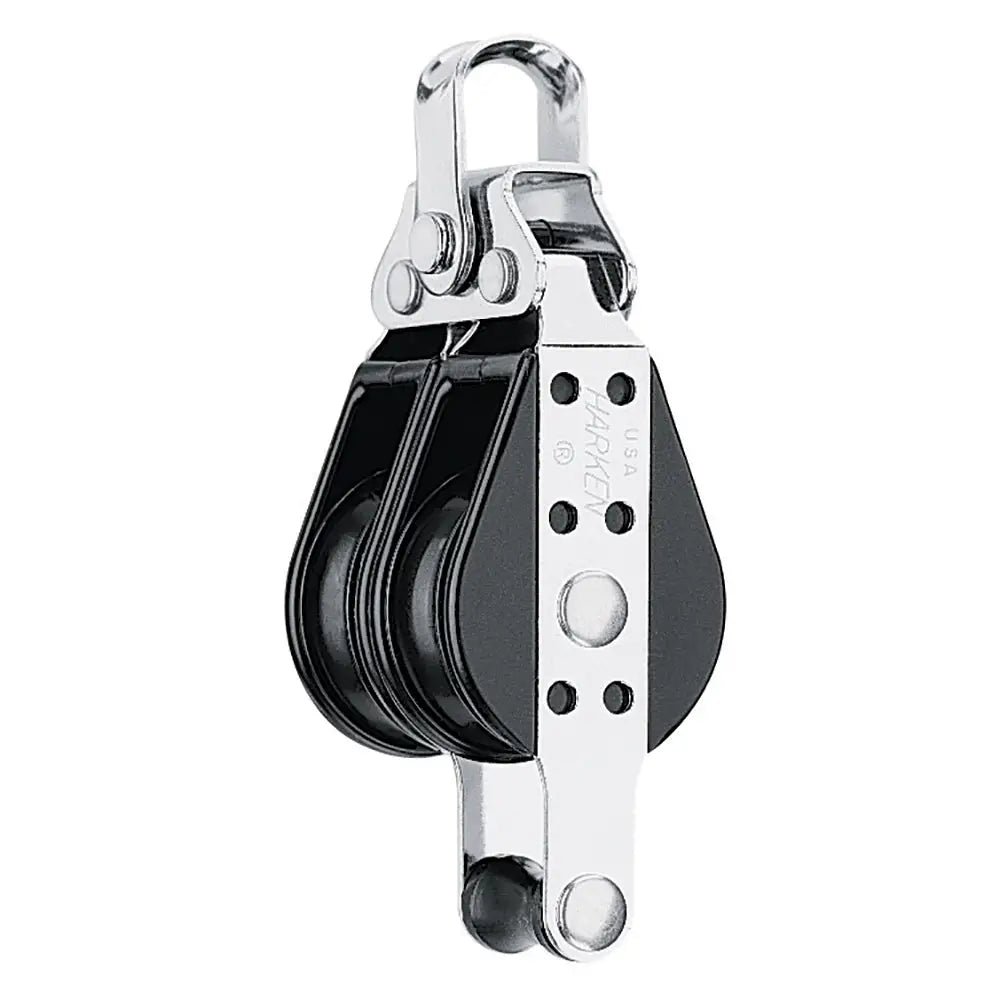 Harken 38mm Double Big Bullet Block w/Becket [128] - Blocks