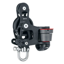 Harken 45mm Single Aluminum Element Fiddle Block w/Swivel 150 Cam Cleat [6235] - Blocks