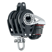 Harken 57mm Triple Carbo Block - Swivel Becket Cam Cleat [2141] - Blocks