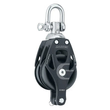 Harken 60mm Double Aluminum Element Block w/Swivel Becket [6270] - Blocks