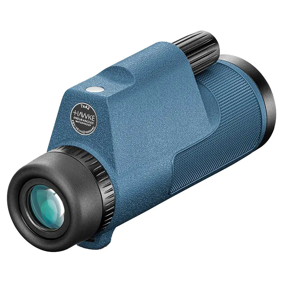Hawke Optics Endurance ED Marine Binoculars 7x42 Monocular - Blue w/Compass [36521] - Binoculars