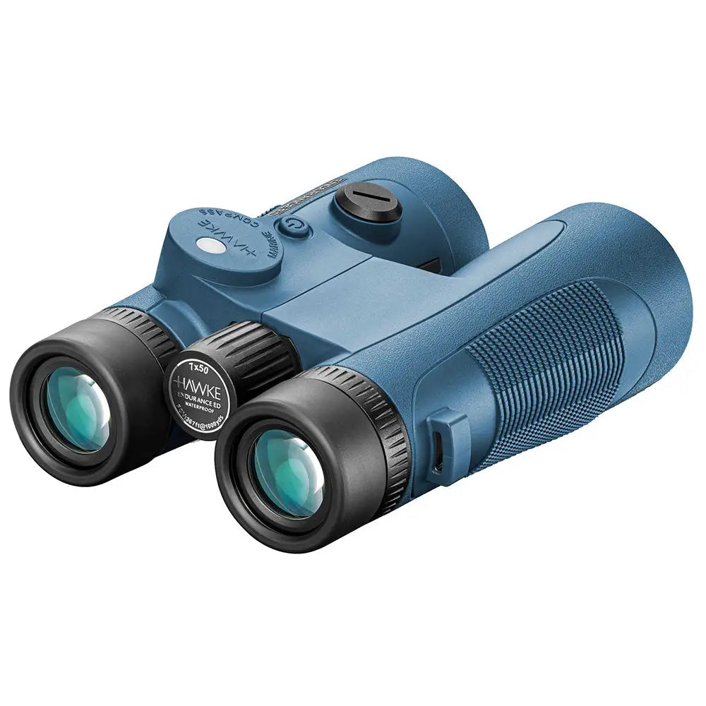 Hawke Optics Endurance ED Marine Binoculars 7x50 - Blue w/Compass [36506] - Binoculars