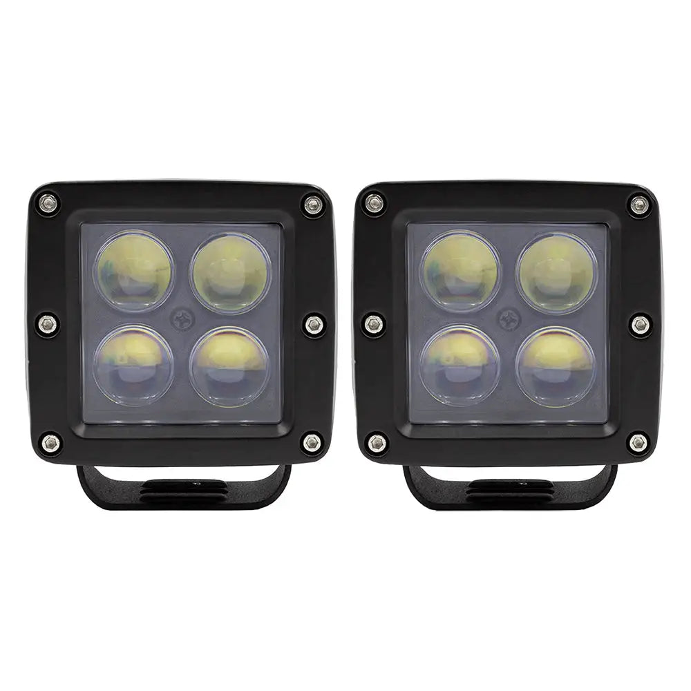 HEISE 3’’ 4 LED Cube Light - 2-Pack [HE-ICL2PK] - Lighting