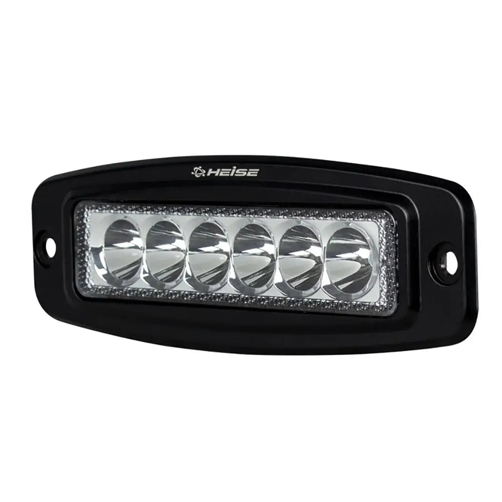 HEISE 6 LED Single Row Driving Light - Flush Mount [HE-FMDL1] - Lighting