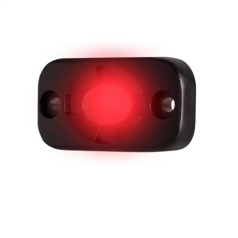 HEISE Auxiliary Accent Lighting Pod - 1.5’’ x 3’’ - Black/Red [HE-TL1R] - Lighting