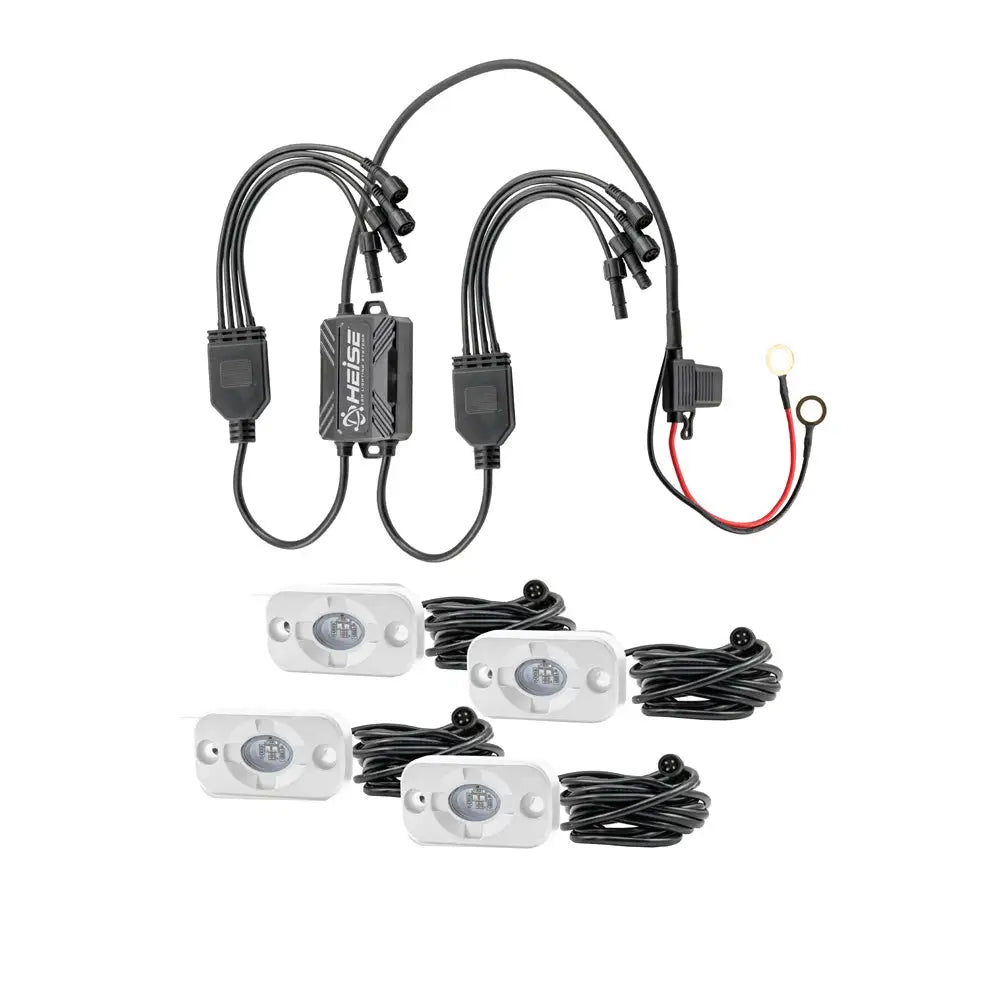 HEISE RBG Accent Light Kit - 4 Pack [HE-4MLRGBK] - Lighting