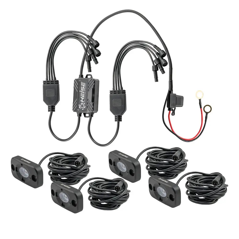 HEISE RGB Accent Lighting Kit - 4 Pack [HE-4TLRGBK] - Lighting