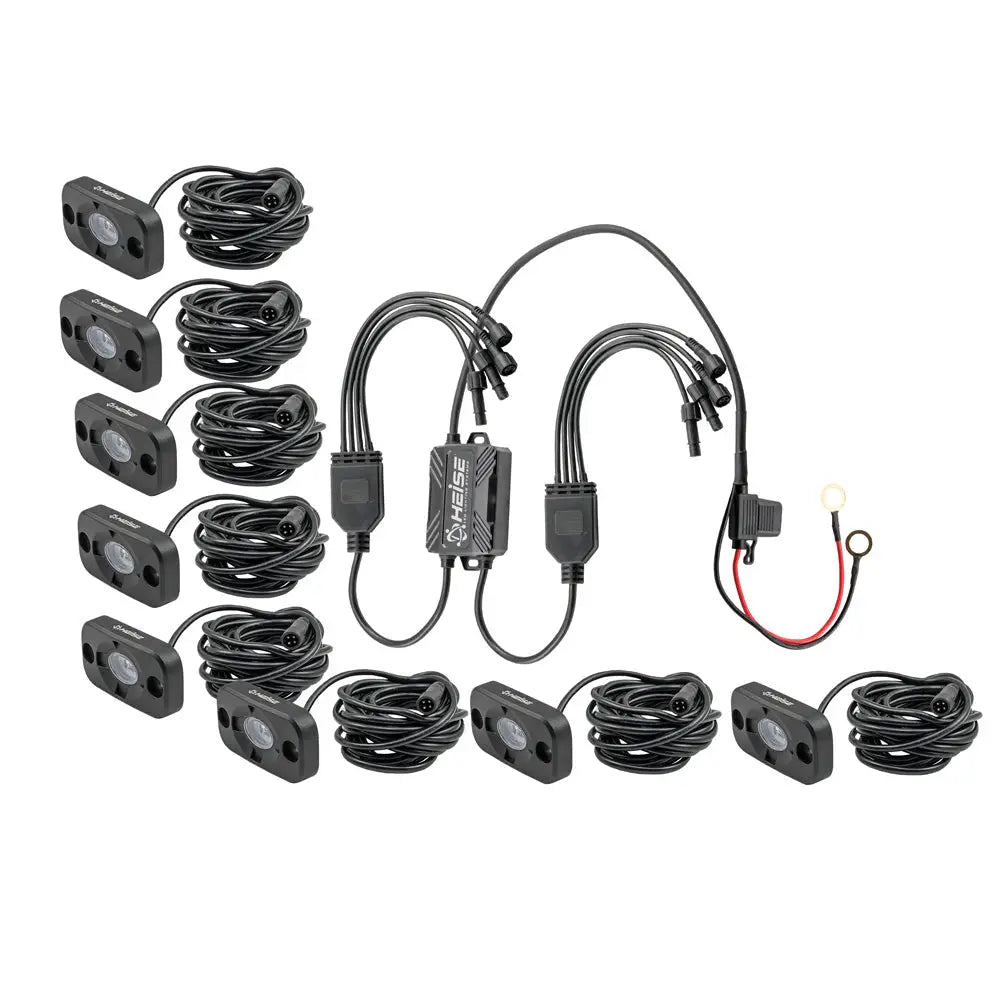 HEISE RGB Accent Lighting Kit - 8 Pack [HE-8TLRGBK] - Lighting