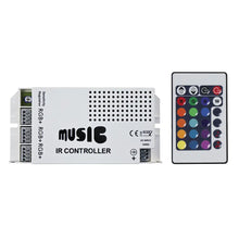 HEISE Sound Activated RGB Controller w/IR Remote [HE-RGBSAC-1] - Lighting