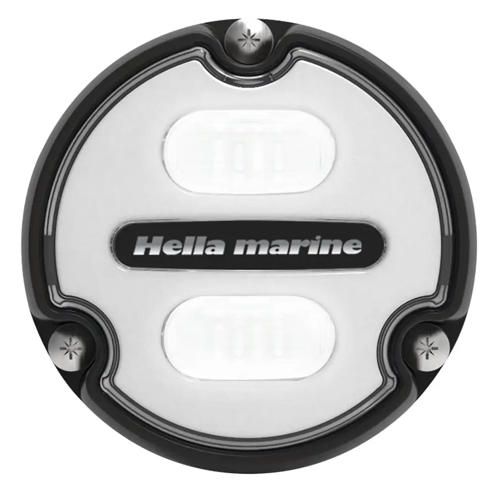 Hella Marine Apelo A1 Blue White Underwater Light - 1800 Lumens - Black Housing - White Lens [016145-011] - Underwater