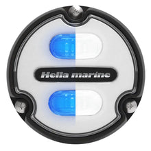 Hella Marine Apelo A1 Blue White Underwater Light - 1800 Lumens - Black Housing - White Lens [016145-011] - Underwater