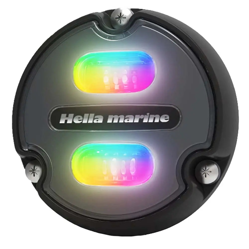 Hella Marine Apelo A1 RGB Underwater Light - 1800 Lumens - Black Housing - Charcoal Lens [016146-001] - Underwater