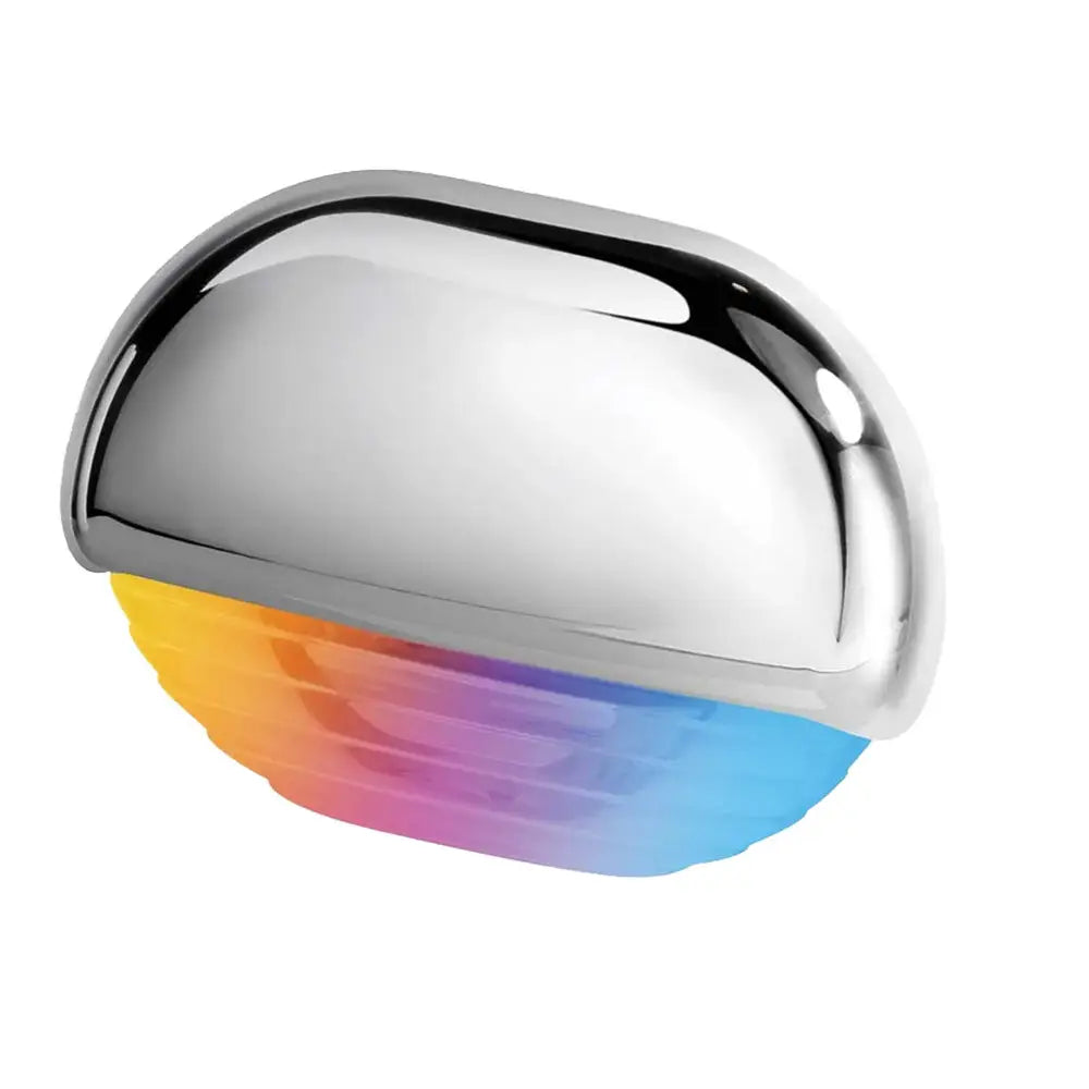 Hella Marine Apelo RGB Step Lamp - Chrome Cap [958126541] - Interior / Courtesy Light