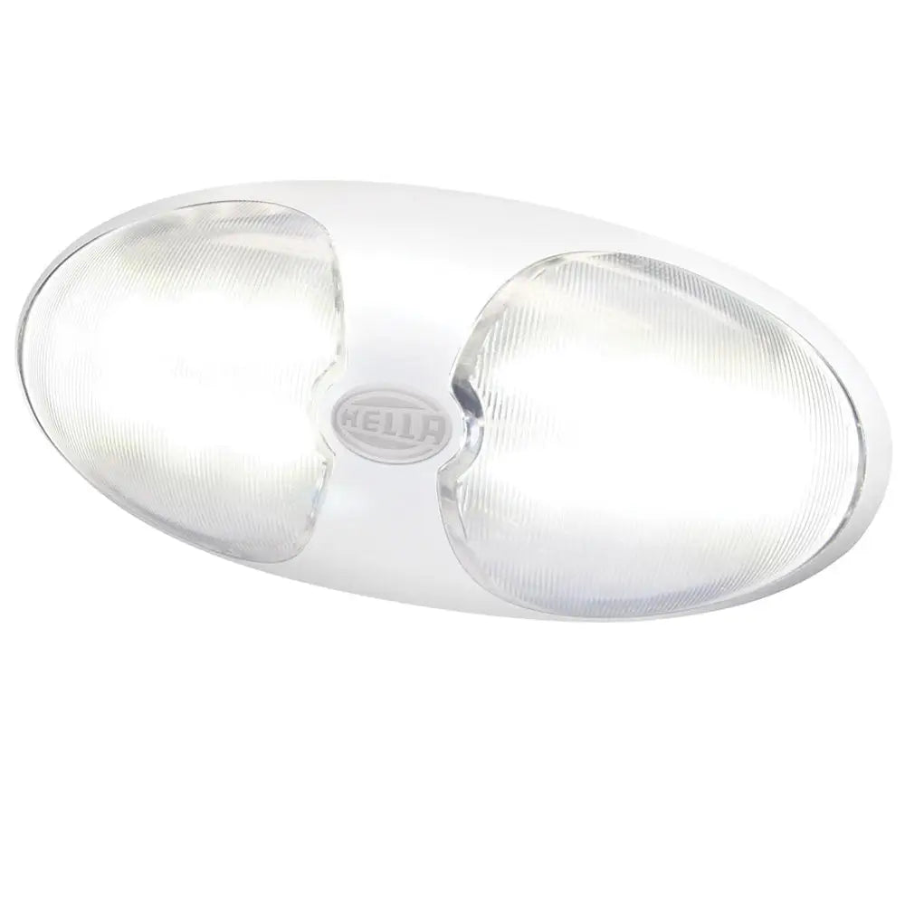 Hella Marine DuraLED 12 Interior/Exterior Lamp - White LED - White Housing [959700101] - Interior / Courtesy Light