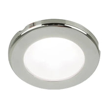 Hella Marine EuroLED 75 3’’ Round Screw Mount Down Light - White LED - Stainless Steel Rim - 24V [958110121]