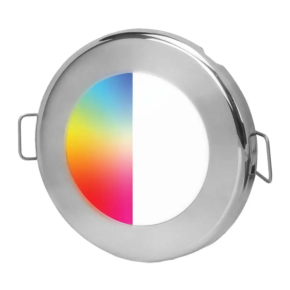 Hella Marine EuroLED75 RGBW Downlight - Stainless Steel Bezel [017884011] - Dome/Down Lights