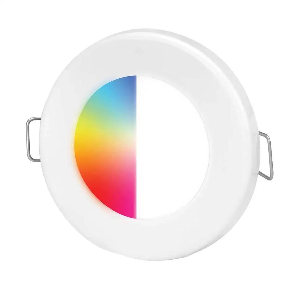 Hella Marine EuroLED75 RGBW Downlight - White Bezel [017884001] - Dome/Down Lights