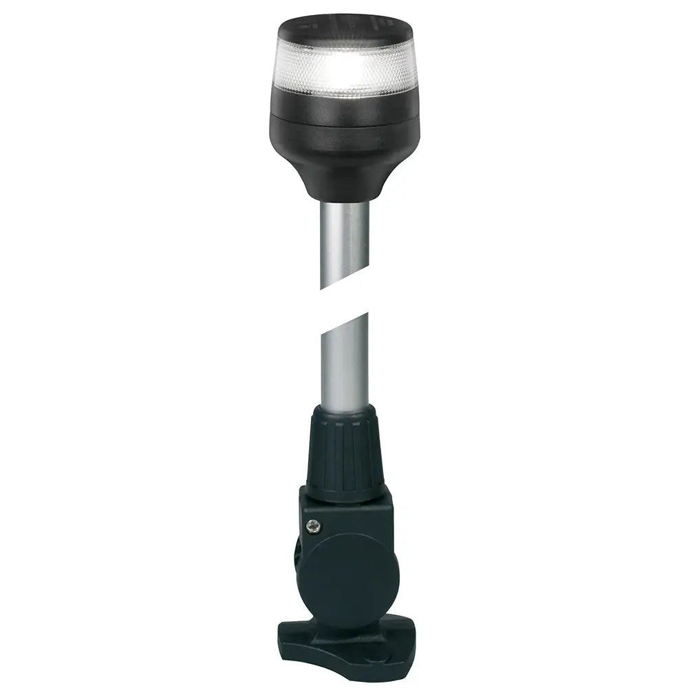 Hella Marine NaviLED 360 Compact All Round Lamp - 2nm - 40’’ Fold Down Base - Black [980960461] - Navigation Lights