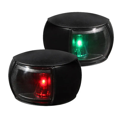 Hella Marine NaviLED Port & Starboard Pair - 2nm - Clear Lens/Black Housing [980520901] - Navigation Lights