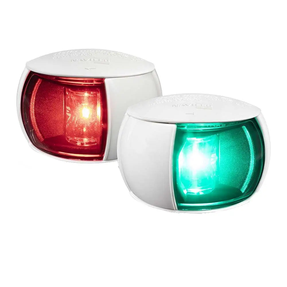Hella Marine NaviLED Port & Starboard Pair - 2nm - Clear Lens/White Housing [980520911] - Navigation Lights