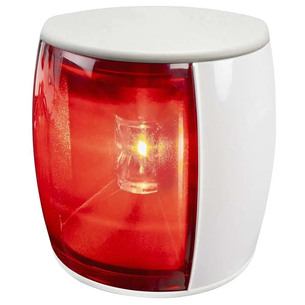 Hella Marine NaviLED PRO Port Navigation Lamp - White Shroud - Red Lens - 3NM [017460111] - Navigation Lights