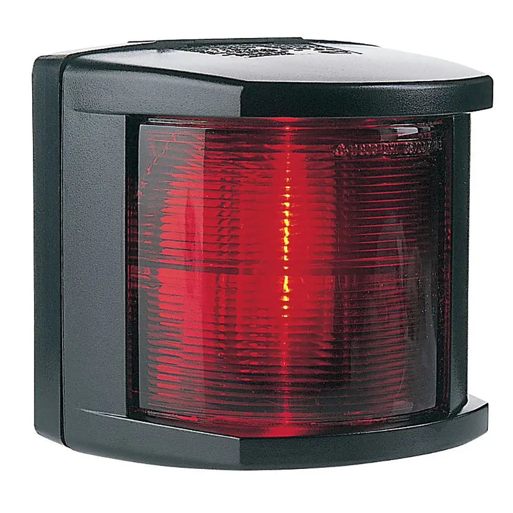 Hella Marine Port Navigation Light - Incandescent - 2nm - Black Housing - 12V [002984335] - Navigation Lights