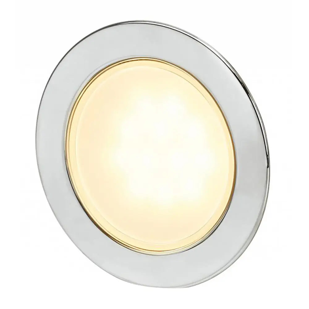 Hella Marine Round Warm White EuroLED 95 Gen 2 LED Down Light - Stainless Steel Rim [958340021] - Interior / Courtesy