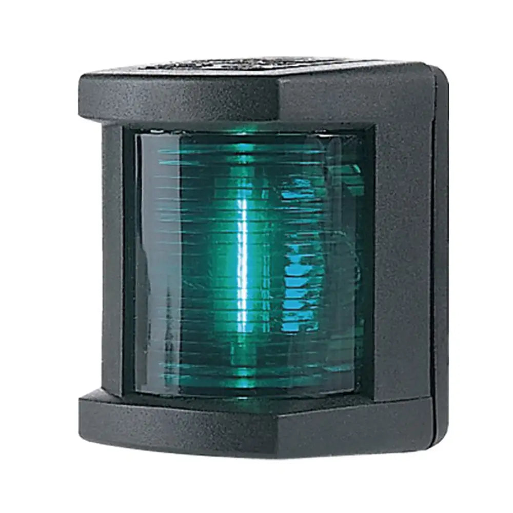 Hella Marine Starboard Navigation Lamp- Incandescent - 1nm - Black Housing - 12V [003562025] - Navigation Lights