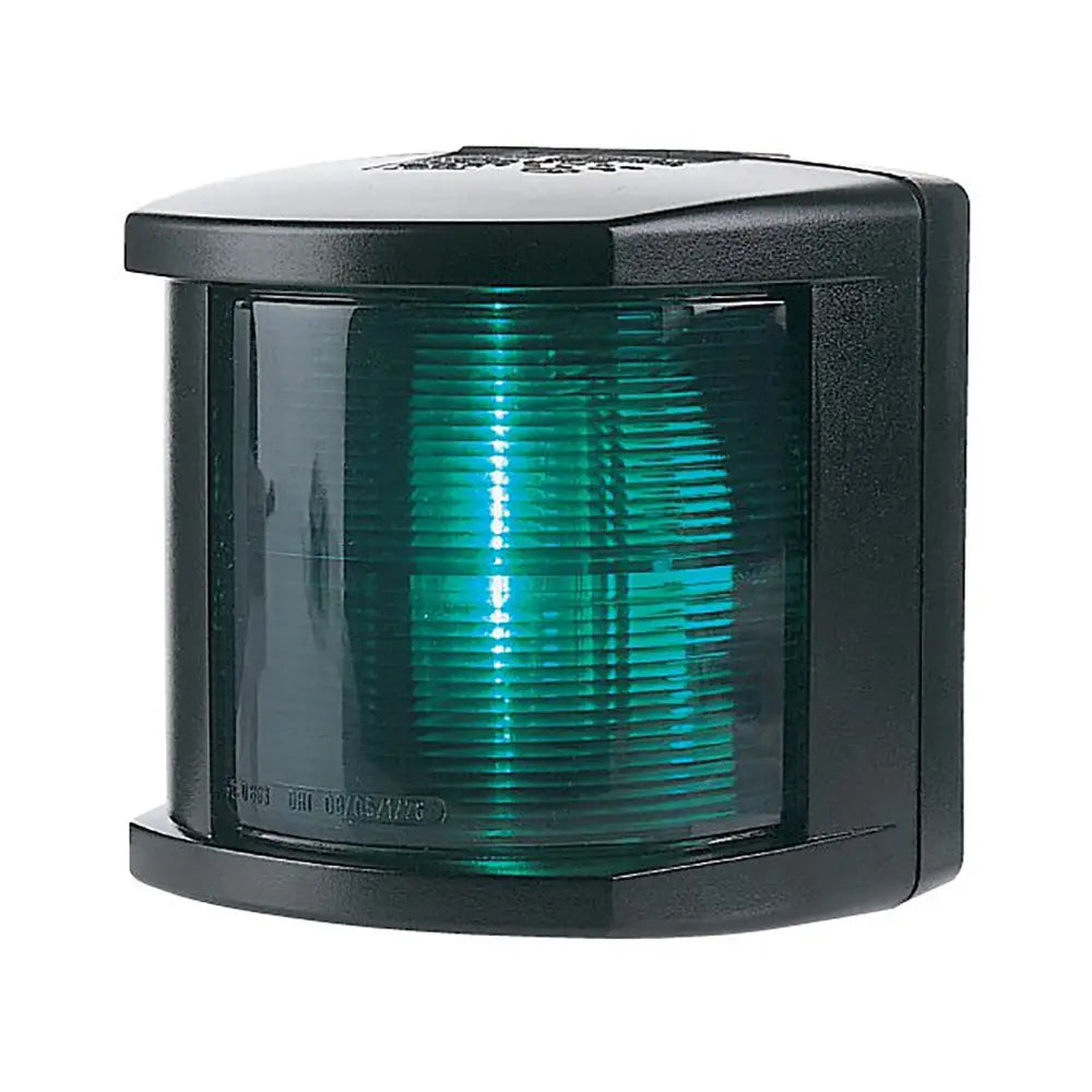 Hella Marine Starboard Navigation Light - Incandescent - 2nm - Black Housing - 12V [002984345] - Navigation Lights