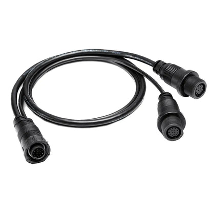 Humminbird 14 M ID SIDB Y - SOLIX/APEX Side Imaging 2D Splitter Cable [720111-1] - Accessories