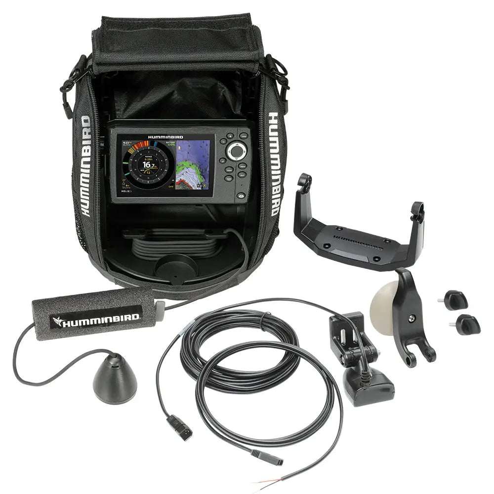 Humminbird ICE HELIX 5 CHIRP GPS G3 - Sonar/GPS All-Season [411740-1] - Ice Flashers