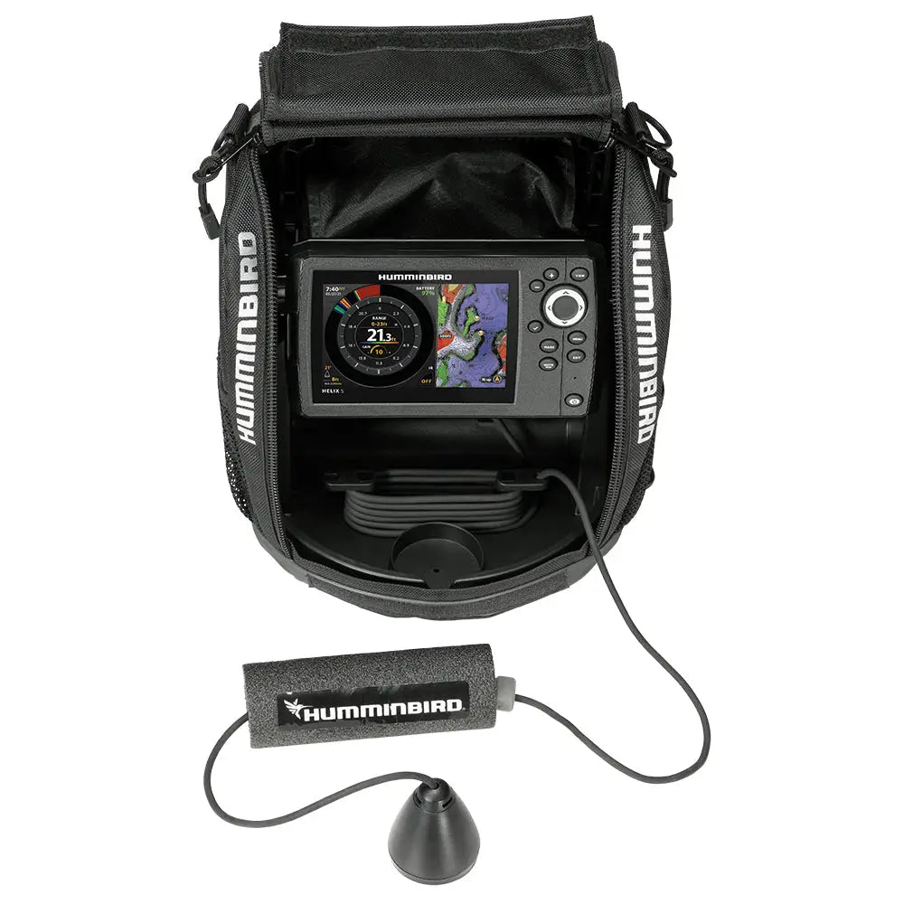 Humminbird ICE HELIX 5 CHIRP GPS G3 - Sonar/GPS Combo [411730-1] - Ice Flashers