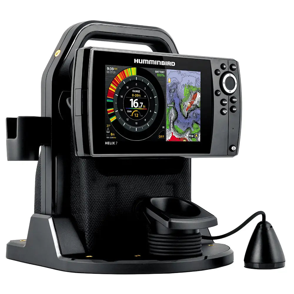 Humminbird ICE HELIX 7 CHIRP GPS G4 - Sonar/GPS Combo [411750-1] - Ice Flashers
