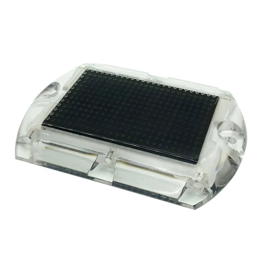 Hydro Glow 3.5’’ x 4.5’’ Rectangular LED Ultra Thin Solar Pathway Dock Light 5000K - Daylight White [S1DW] - Interior