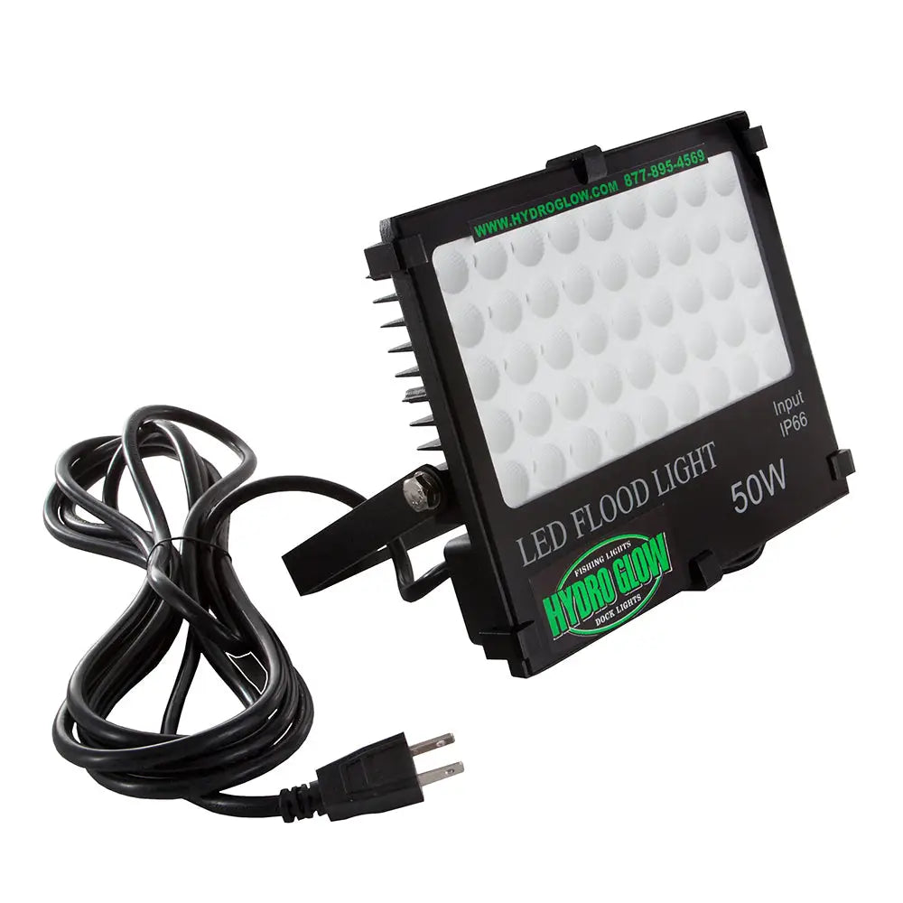 White Hydro Glow 50W 120VAC FL50 Flood Light - Flood/Spreader Lights