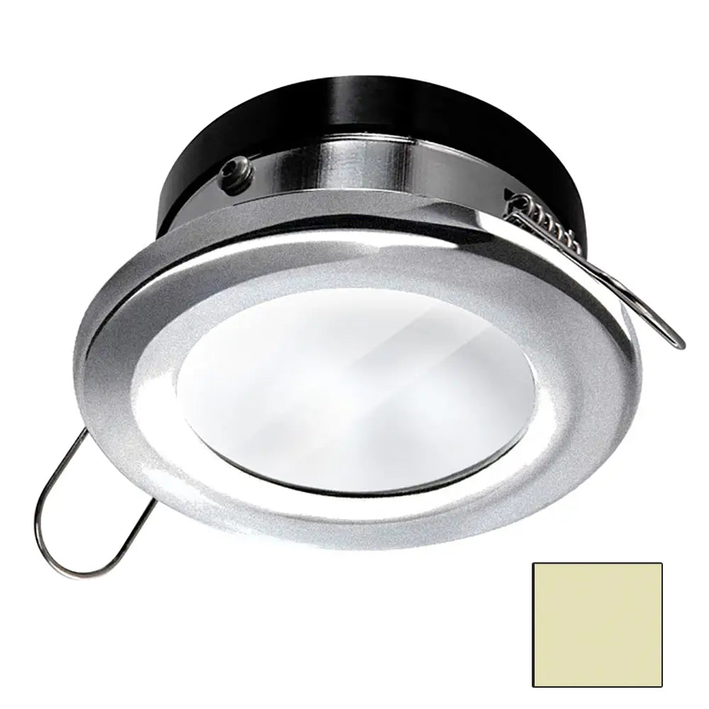 i2Systems Apeiron 4.5W Spring Mount Light Round - Warm White - Brushed Nickel Finish [AP-4W-30K-PW41] - Dome/Down Lights