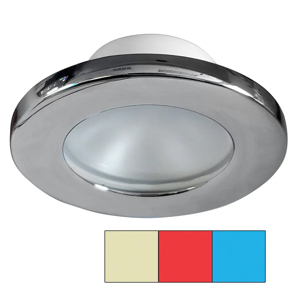 i2Systems Apeiron A3120 Screw Mount Light - Red Warm White Blue - Chrome Finish [A3120Z-11HCE] - Dome/Down Lights