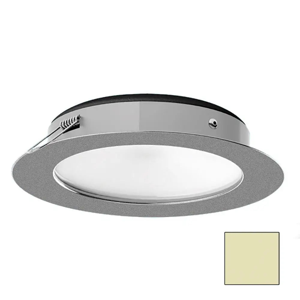 i2Systems Apeiron Pro XL A526 - 6W Spring Mount Light - Warm White - Brushed Nickel Finish [A526-41CBBR] - Dome/Down
