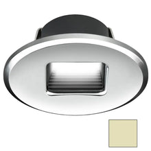 I2Systems Ember E1150Z Snap-In - Polished Chrome - Oval - Warm White Light [E1150Z-13CAB] - Interior / Courtesy Light