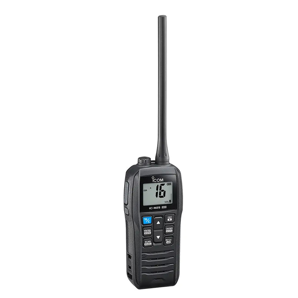 Icom M25 EVO Handheld VHF Radio - Black [M25 EVO BLACK 61] - VHF - Handheld
