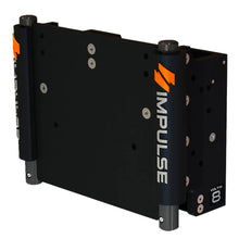IMPULSE 8’’ Set Back Electric Jack Plate w/Standard Control - Black Anodize [75062-B] - Jack Plates