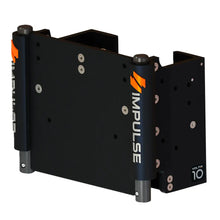 IMPULSE XL 10’’ Set Back Electric Jack Plate w/Standard Control - Black Anodize [75073-B] - Jack Plates