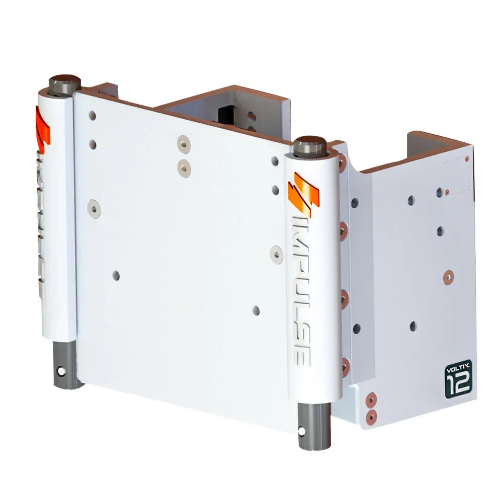 IMPULSE XL 12’’ Set Back Electric Jack Plate w/Standard Control - White Cerakote [75083-W] - Jack Plates