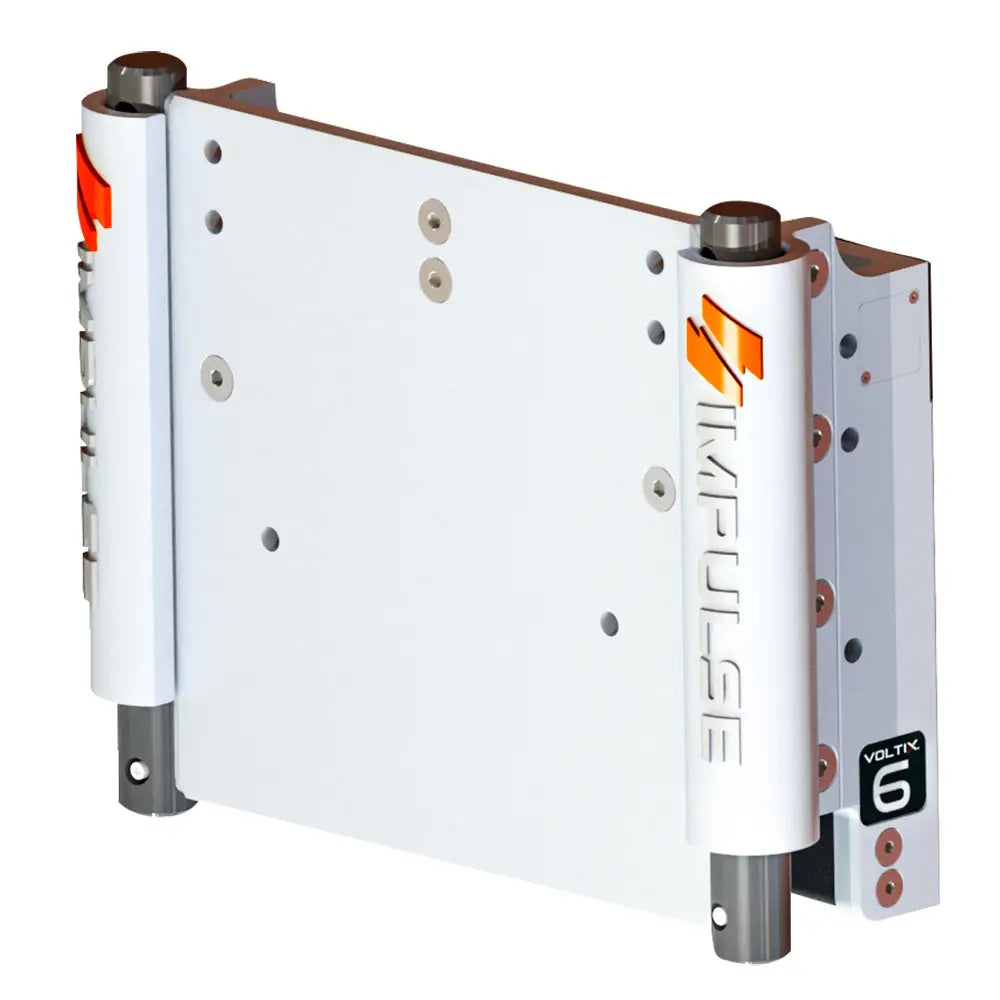 IMPULSE XL 6’’ Set Back Electric Jack Plate w/Standard Control - White Cerakote [75053-W] - Jack Plates