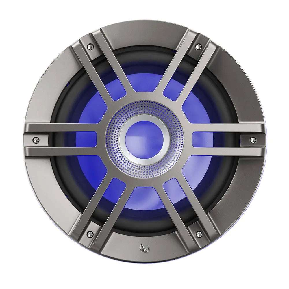 Infinity 10’’ Marine RGB Kappa Series Speakers - Titanium/Gunmetal [KAPPA1050M] - Subwoofers