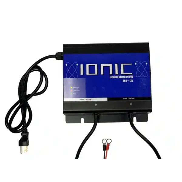 Ionic 36V Multi Voltage Lithium LiFePO4 Charger | 36V 10A + 12V 10A