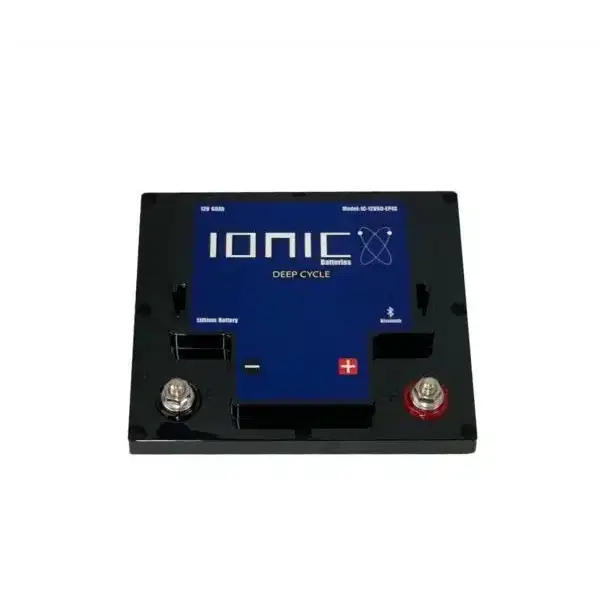 Ionic Lithium 12V 60Ah | LiFePO4 Deep Cycle Trolling Motor Battery + Bluetooth