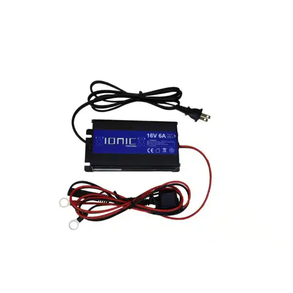 Ionic Lithium 16V 52Ah | Marine Electronics/Sonar LiFePO4 Battery + Charger
